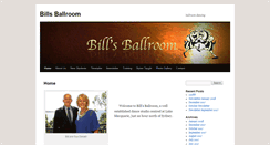 Desktop Screenshot of billsballroom.com